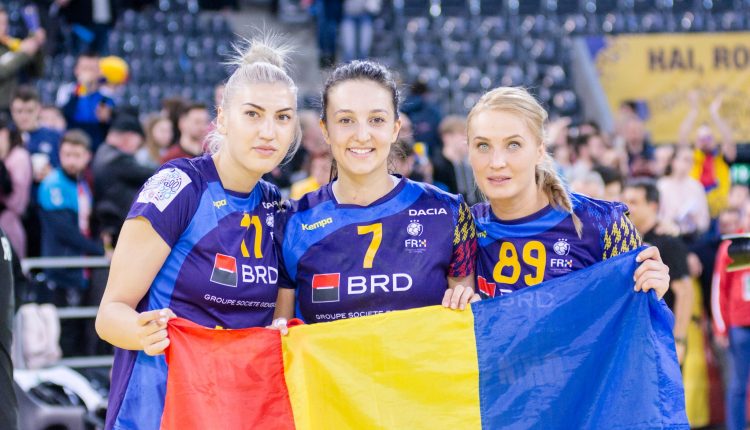 nationala de handbal a romaniei - ce 2018 (1) laura popa - eliza buceschi - laura chiper