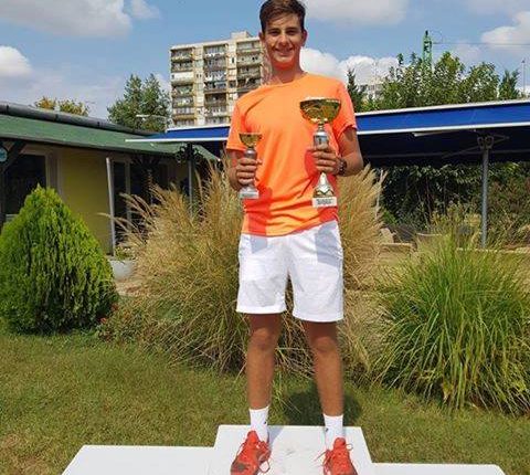 Tenis Tanarul Alex Coman de la CSM Craiova, invingator la competitia ETC Cup 2018 din Budapesta